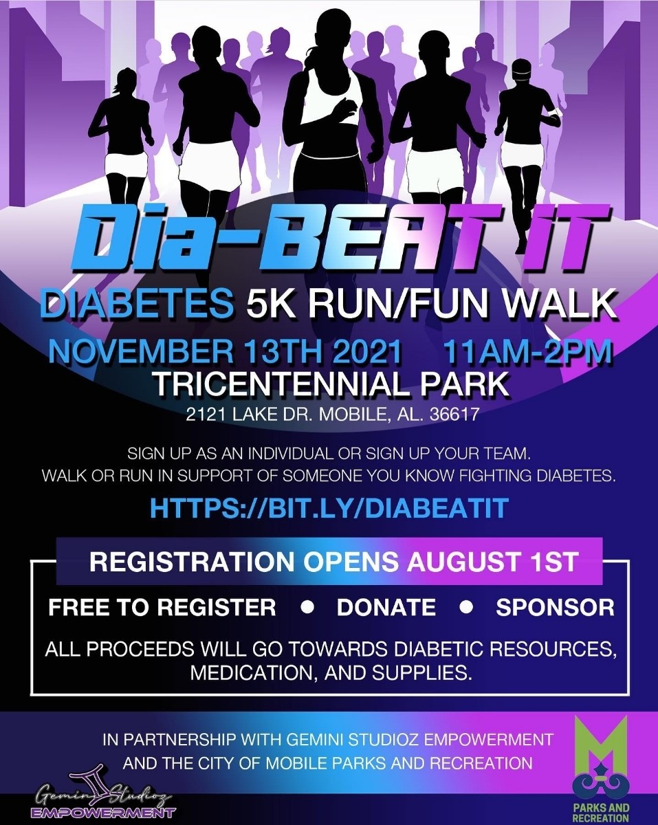 DiaBEAT IT DIABETES 5K RUN/FUN WALK