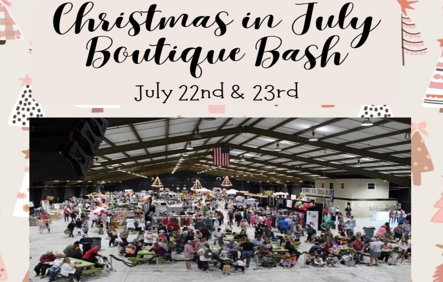 Christmas In July Boutique Bash