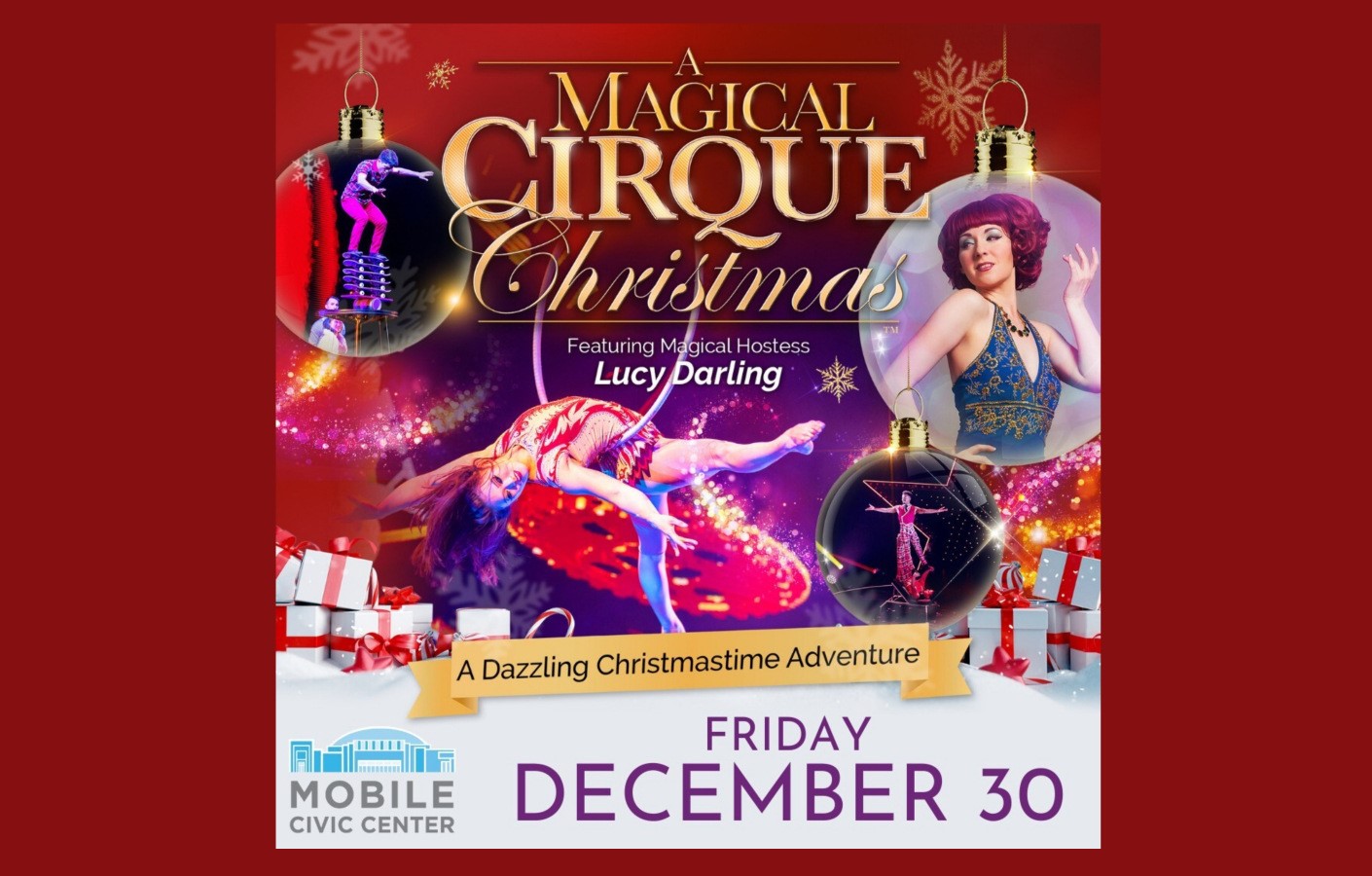 Tickets for our Magic of Christmas season are available online now