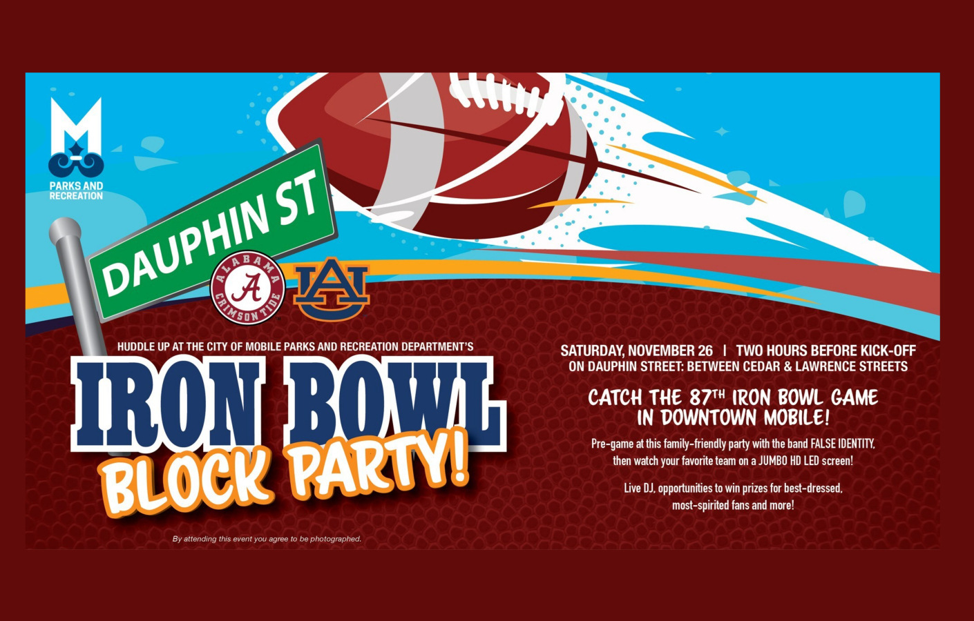 IRON BOWL BLOCK PARTY