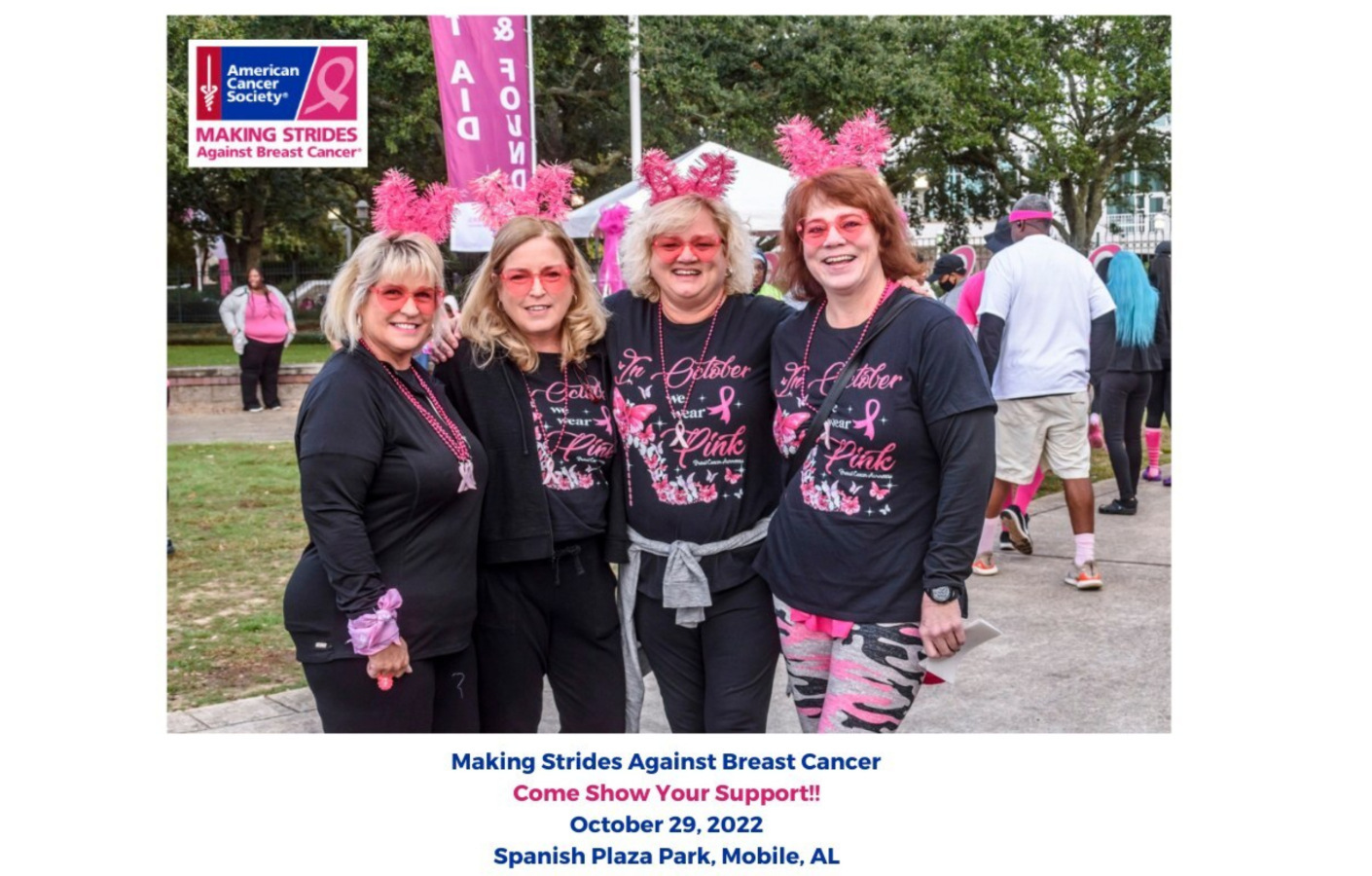 Making strides Peers in pink ready to roll to fight breast cancer