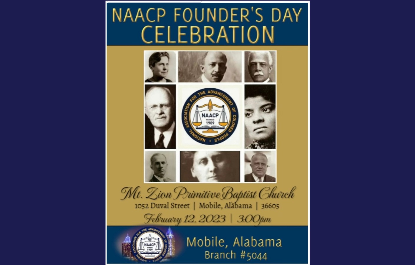 NAACP FOUNDER S DAY CELEBRATION