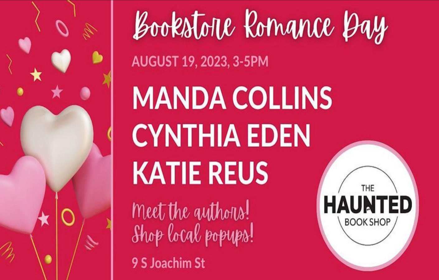 Romance Author Signing Events 2025