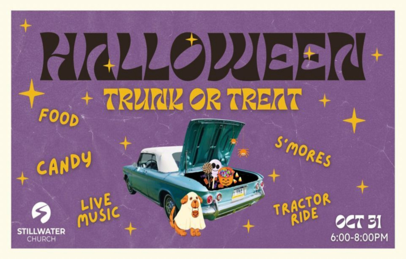 TRUNK OR TREAT AT STILLWATER CHURCH