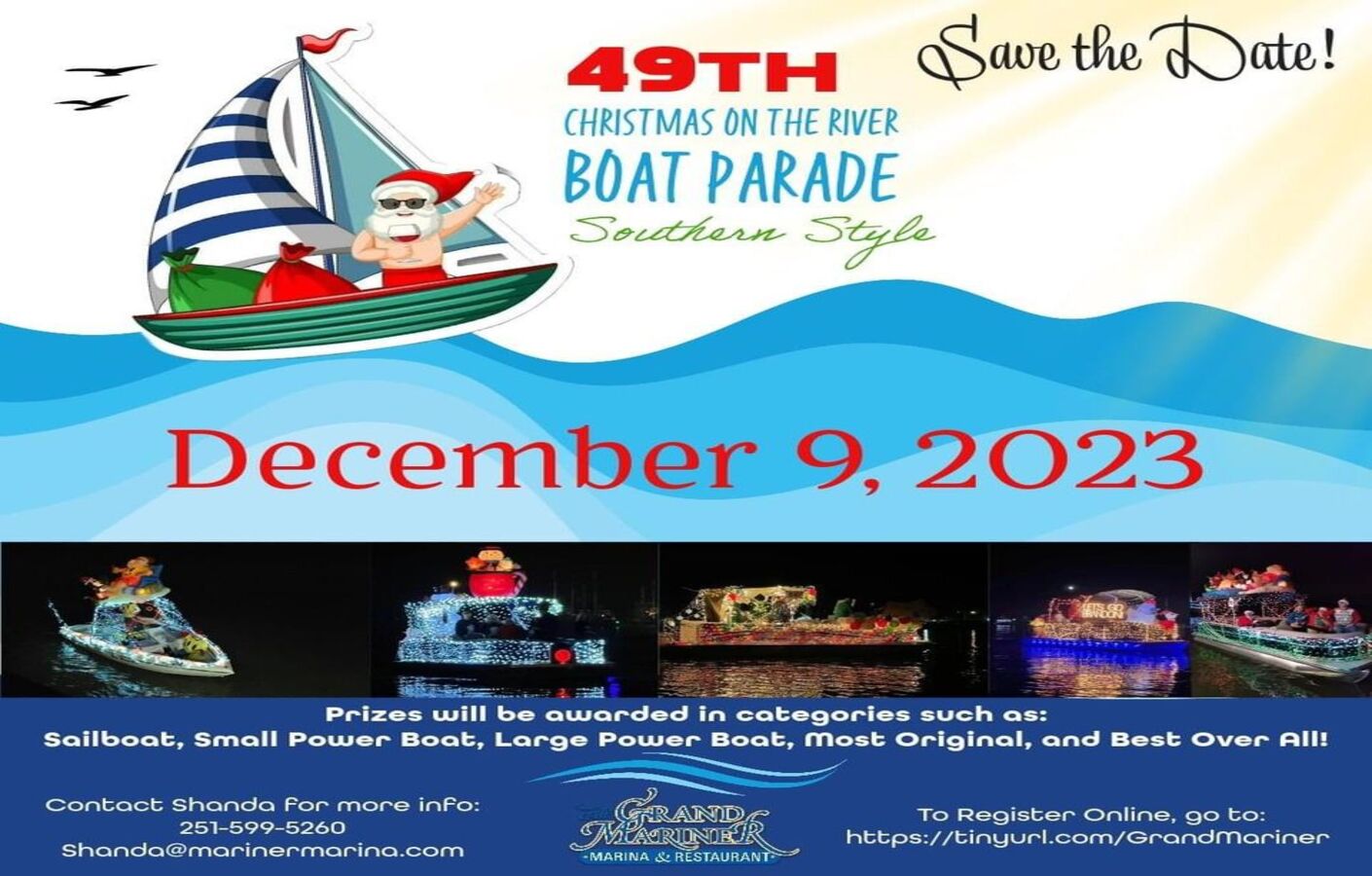 49TH CHRISTMAS ON THE RIVER BOAT PARADE