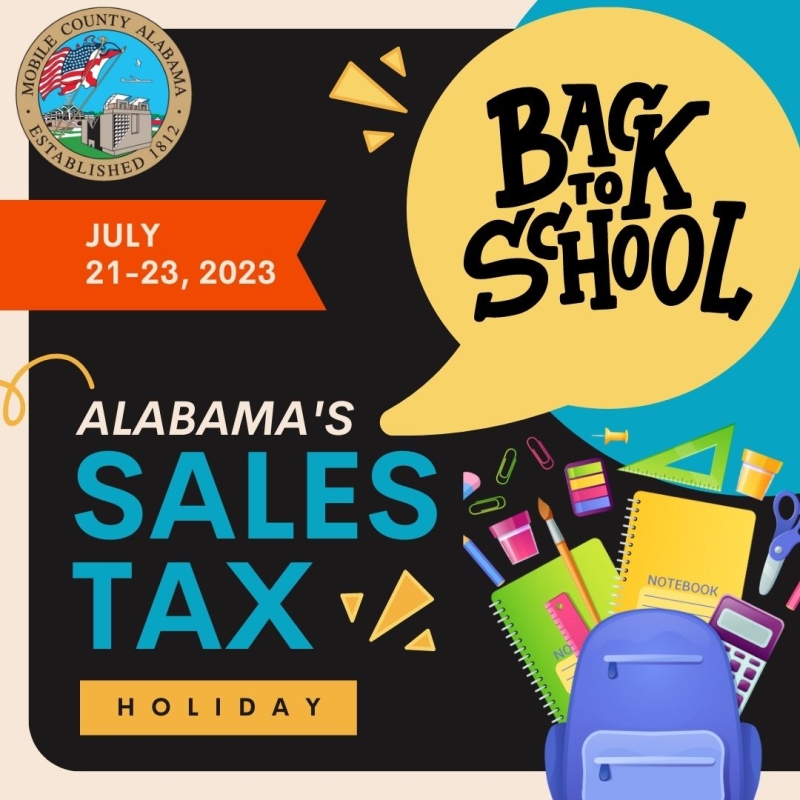 Backtoschool Sales Tax Holiday